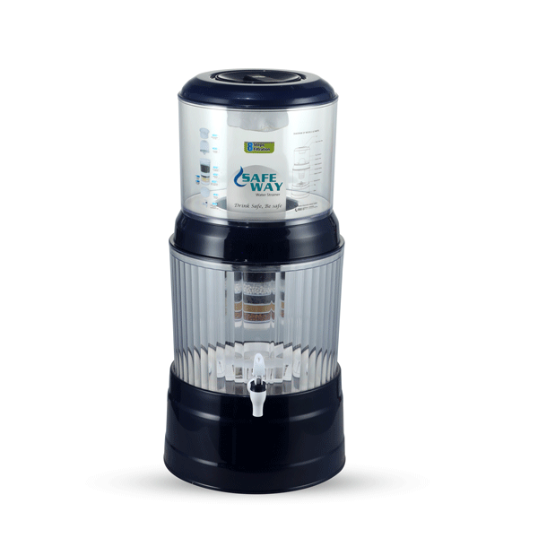 Safe Way Water Strainer 20L -Tr Blue