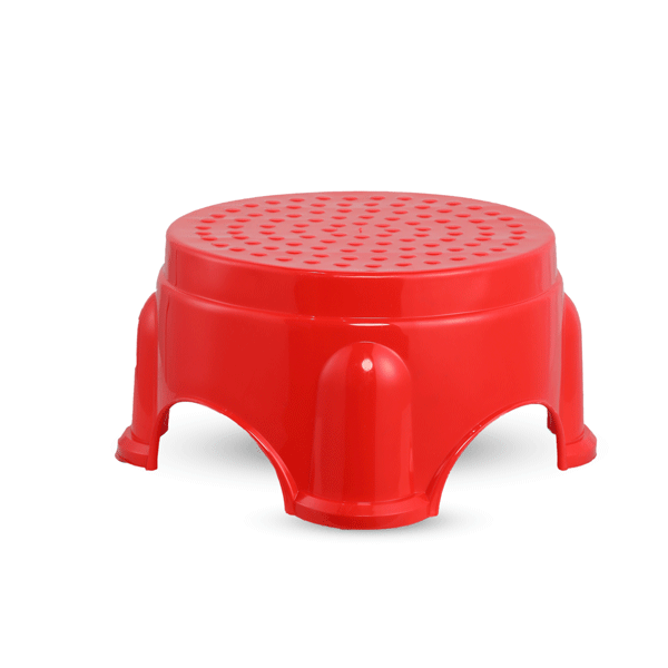 Pacific Round Stool -Red