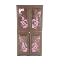 Royal Almirah- Knock Down -Rose Wood-Flora