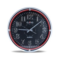 Casino Wall Clock With Digit Round-Silver