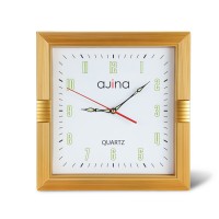 Kito Wall Clock Square-Golden