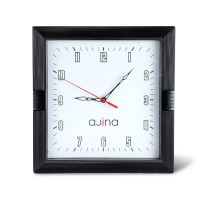 Kito Wall Clock Square-Black
