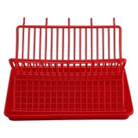Dish Drainer-Folding-Red