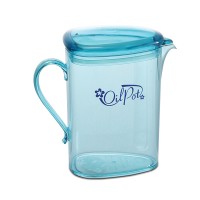 Oval Oil Jar-Tr Blue
