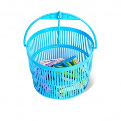 Clip Basket With 24 Pcs Clip-Assorted