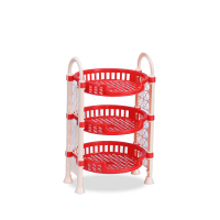 Round Mini Rack-Red and White
