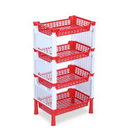 Two Color 4 Step Popular Rack