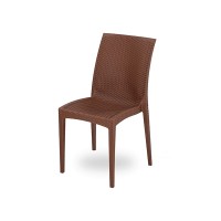 Caino Armless Chair - Eagle Brown