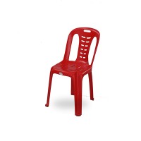 Dining Chair Deluxe (Spiral) -Red