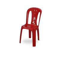 Slim Chair (Stick Flower) - Red