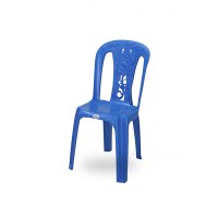 Slim Chair (Stick Flower) -SM Blue