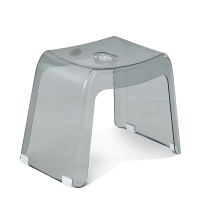 Transpa Deluxe Stool - Trans Gray