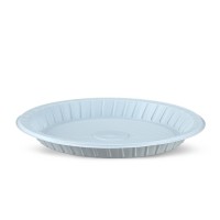 Plate 50 Pcs Set- 21 CM-White