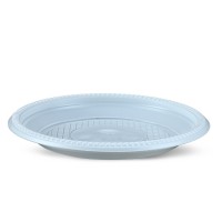 Plate  50 Pcs Set- 16 CM-White