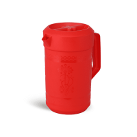 Flower Jug 2L -Red & Red