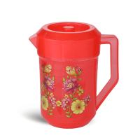 Tulip Jug 3L-Tr Red & Tr Red