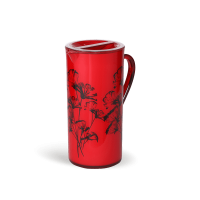 Samira Round Jug 1.8L - Trans Red