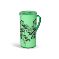 Samira Round Jug 1.8L - Trans Green