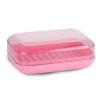 Luxury Soap Case-Pink & Blue