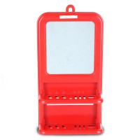 Wall Mirror - Red