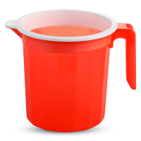 Two Color Diamond Mug 1.5L-Tr Orange