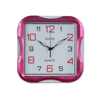 Turban SQ Curve Wall Clock-Magenta