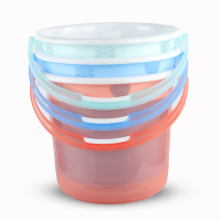 Two Color Flower Bucket 16L-Assorted