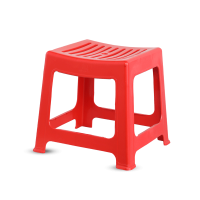Timber Stool Medium - Red