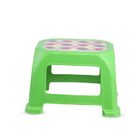 Net Stool Medium (Printed) - Green