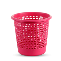 Modern Paper Basket - Pink