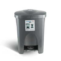 Paddle Bin 15L - Silver