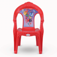 Royal Baby Chair Printed - Red