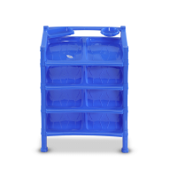 Shoe Rack Modern 4 Step - SM Blue