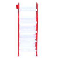 Popular Kitchen Rack 5 Step - Red & White