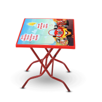 Baby Reading Table St/Leg (Smile)-Red