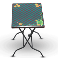 Restaurant Table 2 Seat St/Lg Print Coffee Time-RW