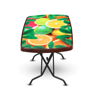 Dining Table 4 Seat Rtg S/L Print Greene - RW