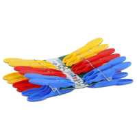 Pin Cloth-Red-12 Pcs Set