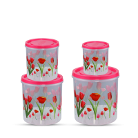 Tulip Container 4 Pcs Set (6,8,12,16L) - Big