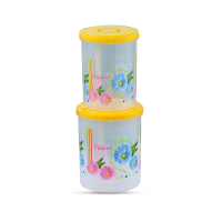 Store Container 2 Pcs Set (3250, 2200 ML) -Trans