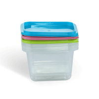 Disposable Cont. Sq 550 ML-3Pcs Set