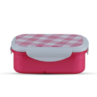 Modern Two Part Tiffin Box Light Pink