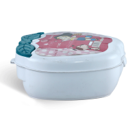 Apple shape Tiffin Box White