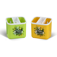 Happy Brush Holder - Assorted