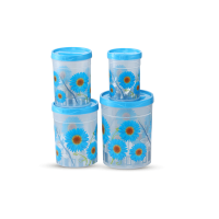 Dalia Spice Cont 4 Pcs Set(1.85,1.2,0.75,0.43L)-Tr