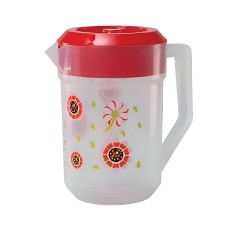 Cosmos Jug 2.75L - Trans & Red