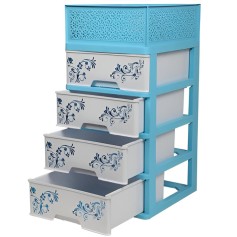 Premium Closet 4 Drawer With Basket - Athena
