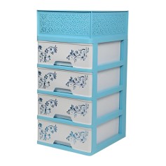 Premium Closet 4 Drawer With Basket - Ivy