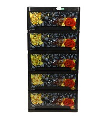 Amass Closet 5 Drawer - Rose